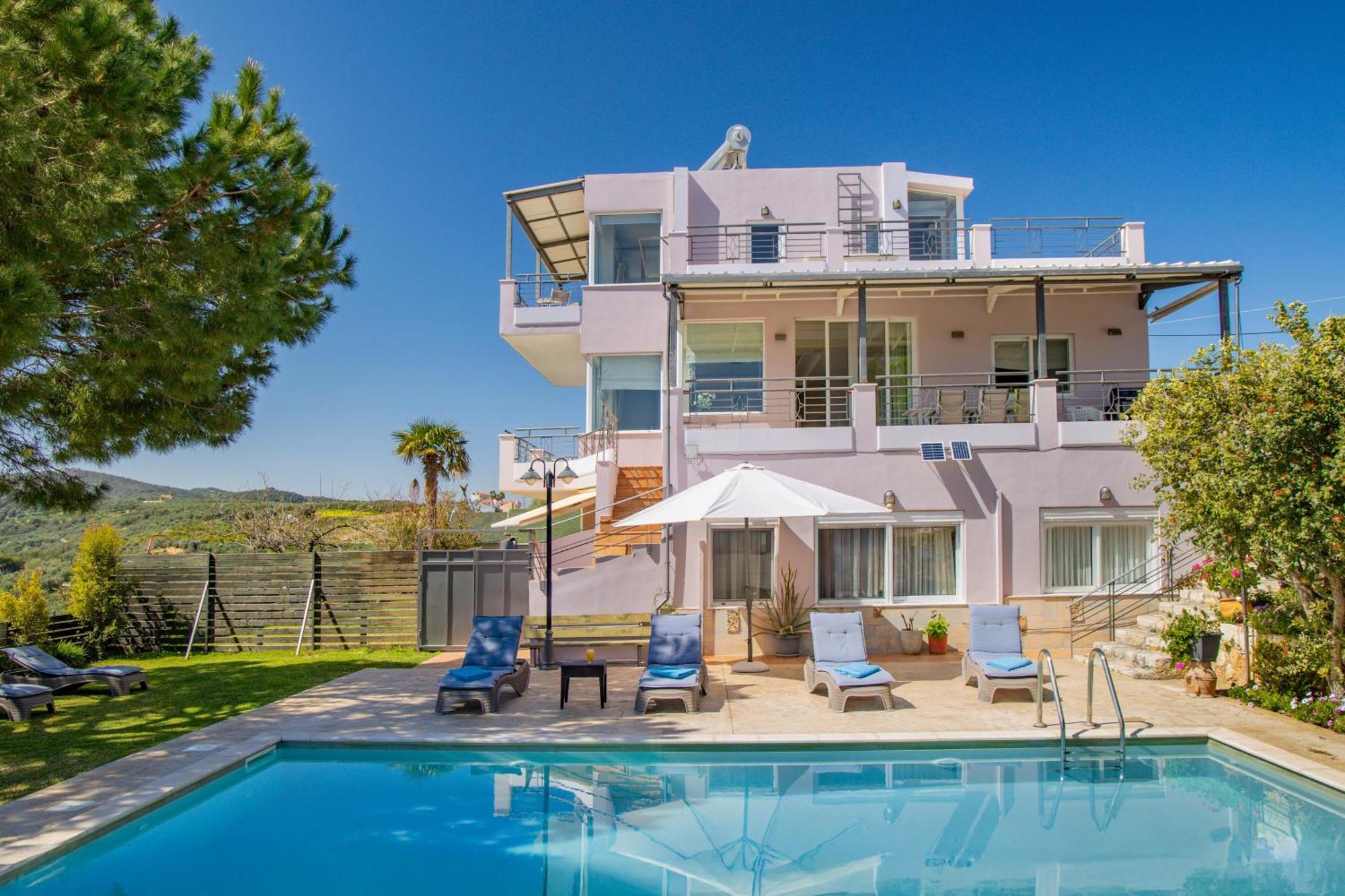 Villa Anatoli Сталос Экстерьер фото