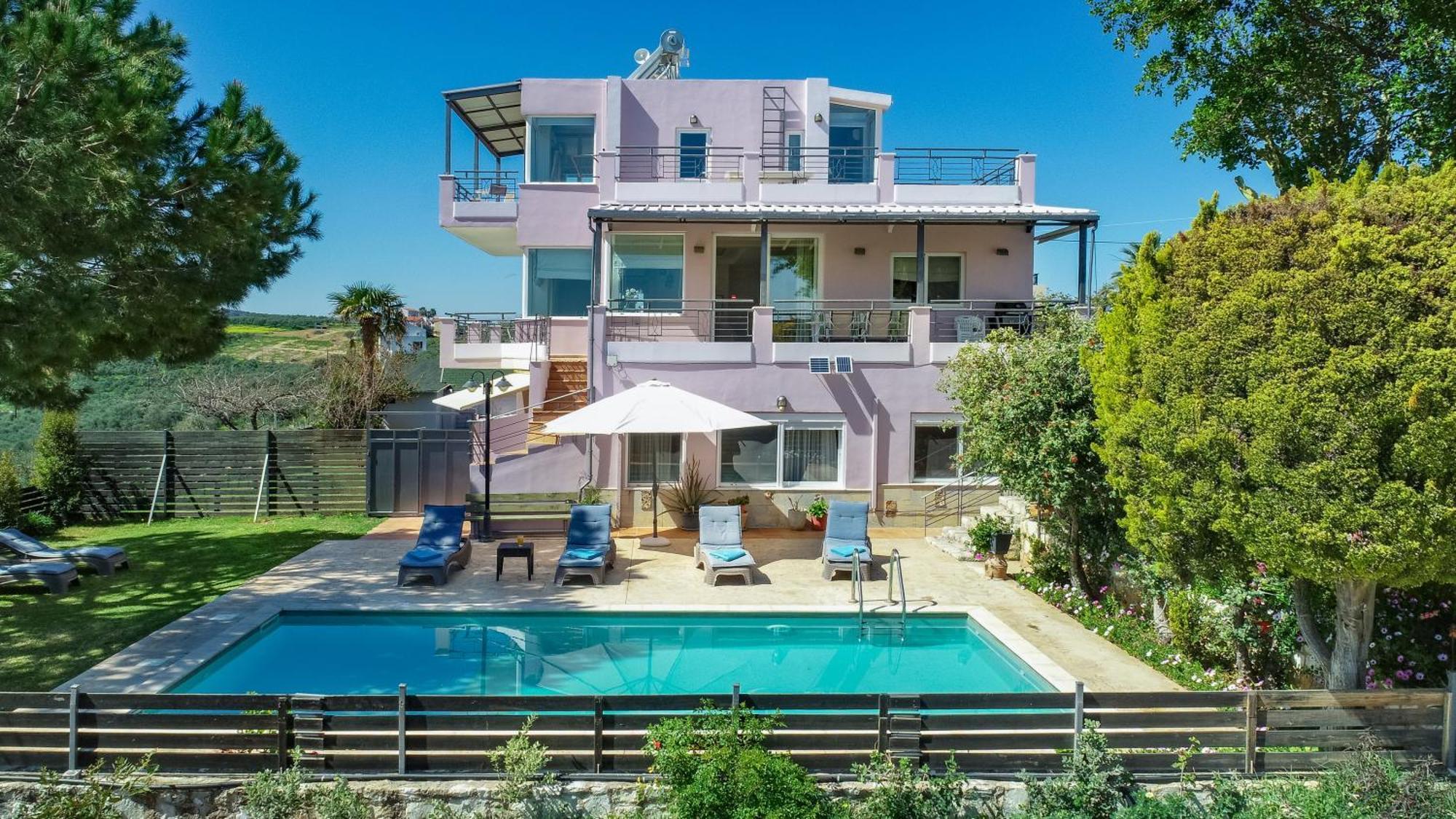 Villa Anatoli Сталос Экстерьер фото